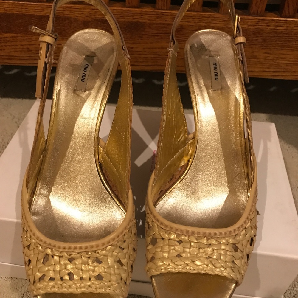 Miu Miu heel sandals - Picture 2 of 4